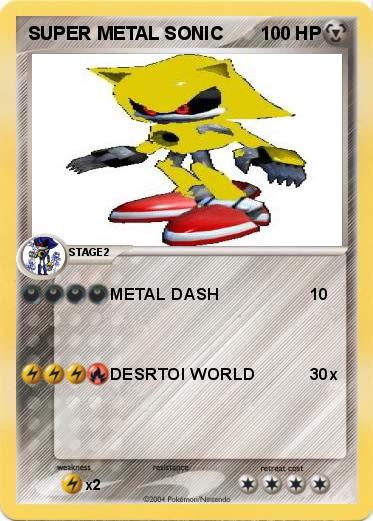 Pokemon SUPER METAL SONIC