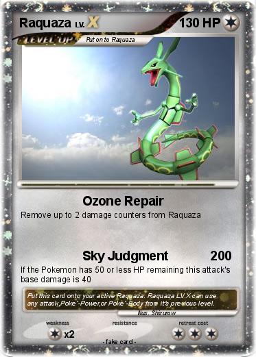 Pokemon Raquaza