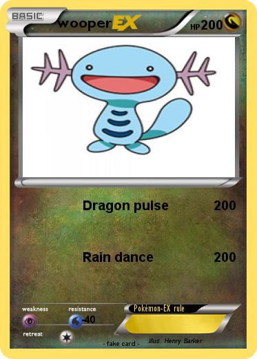 Pokemon wooper