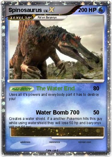 Pokemon Spinosaurus