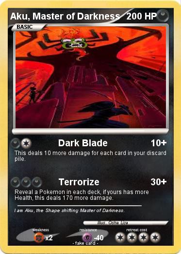 Pokemon Aku, Master of Darkness