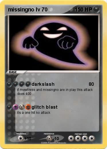 Pokemon missingno lv 70