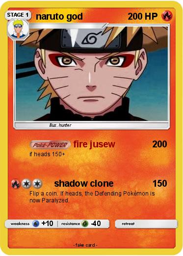 Pokemon naruto god