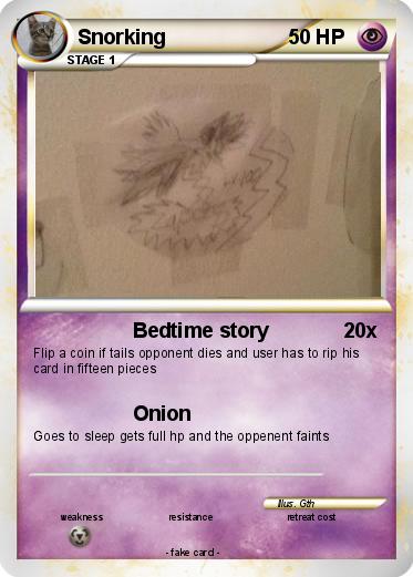 Pokemon Snorking