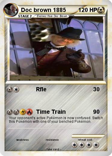 Pokemon Doc brown 1885