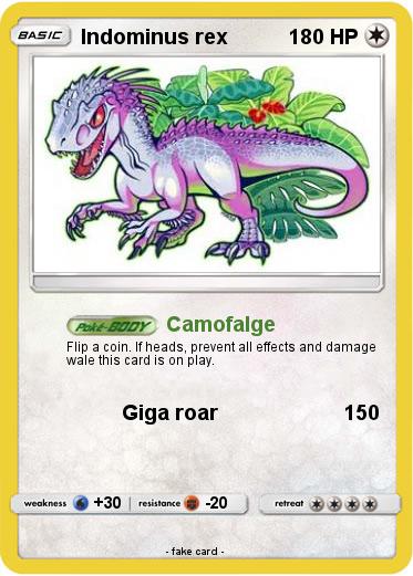 Pokemon Indominus rex