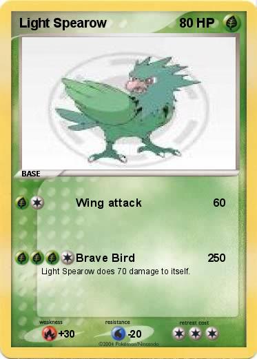 Pokemon Light Spearow