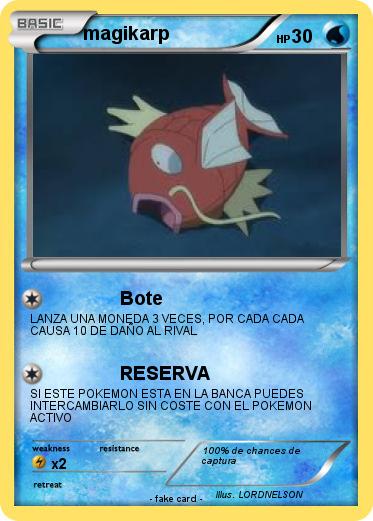 Pokemon magikarp