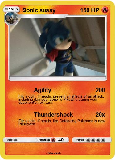 Pokemon Sonic sussy