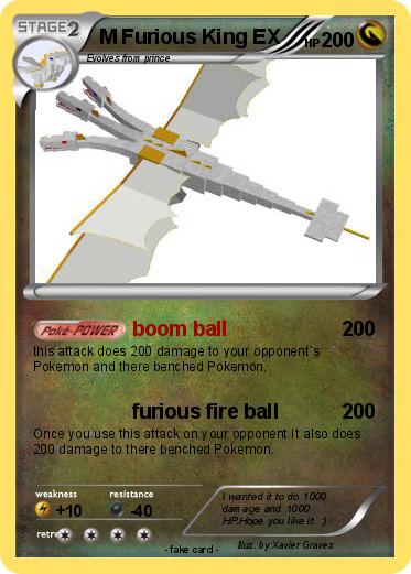 Pokemon M Furious King EX