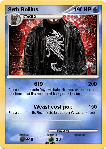 Pokemon Seth Rollins