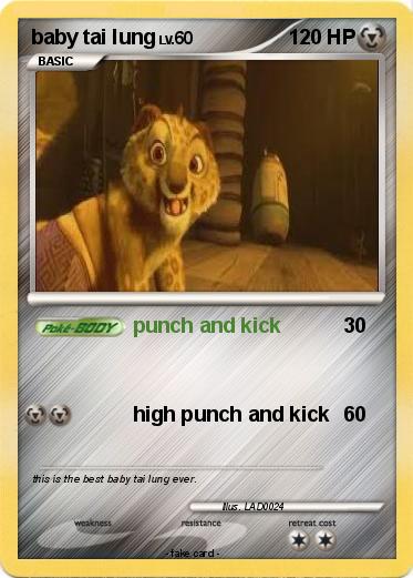 Pokemon baby tai lung