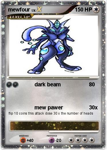 Pokemon mewfour