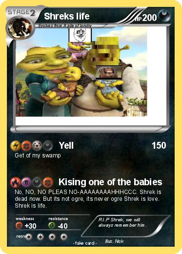 Pokemon Shreks life
