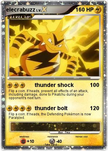 Pokemon elecrabuzz
