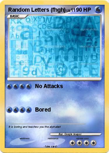 Pokemon Random Letters (fhgh)