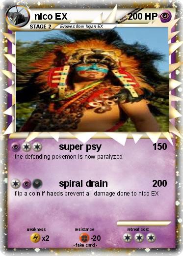 Pokemon nico EX