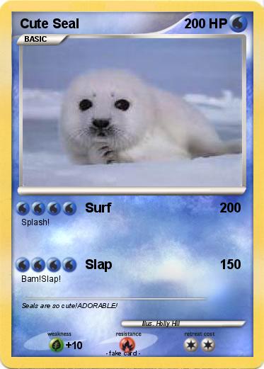Pokemon Cute Seal