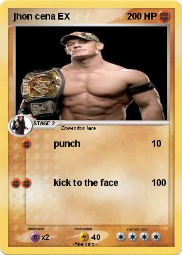 Pokemon jhon cena EX