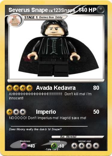 Pokemon Severus Snape