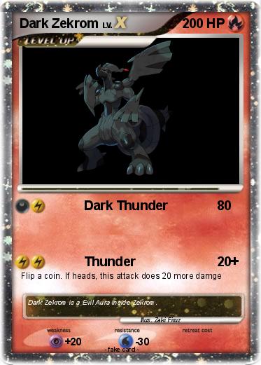 Pokemon Dark Zekrom