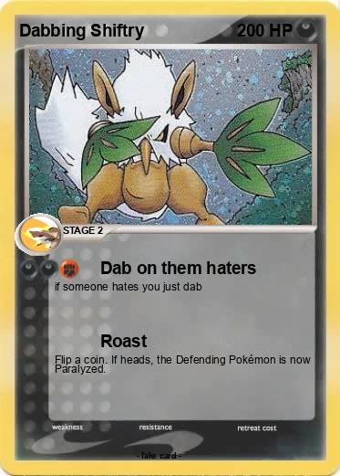 Pokemon Dabbing Shiftry