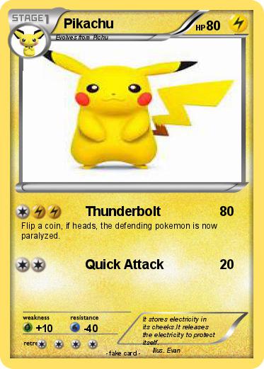 Pokemon Pikachu