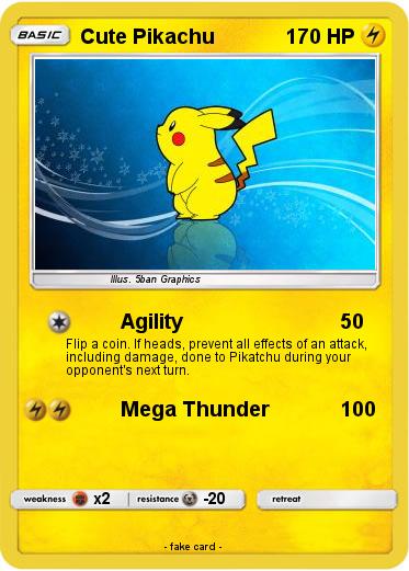 Pokemon Cute Pikachu