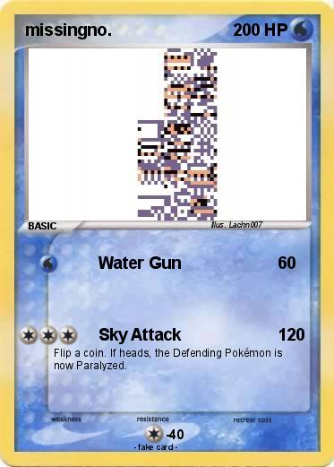 Pokemon missingno.