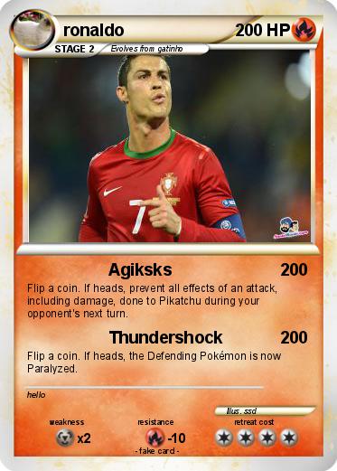 Pokemon ronaldo