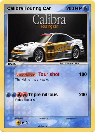 Pokemon Calibra Touring Car