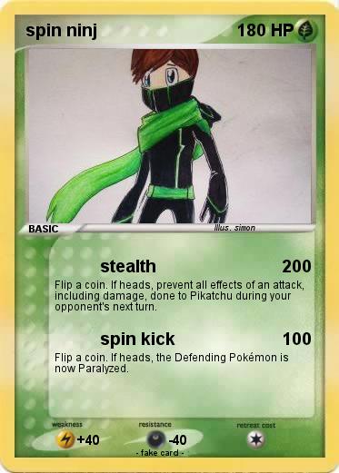 Pokemon spin ninj