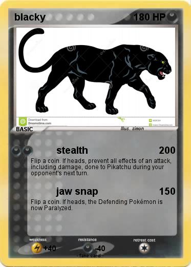 Pokemon blacky