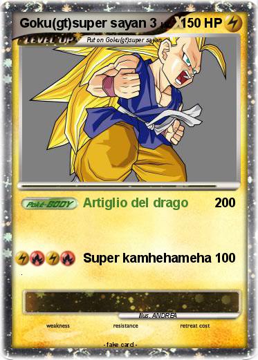 Pokemon Goku(gt)super sayan 3