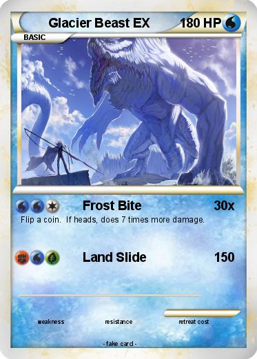 Pokemon Glacier Beast EX