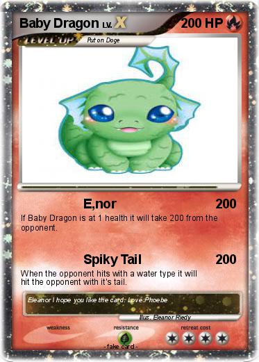 Pokemon Baby Dragon