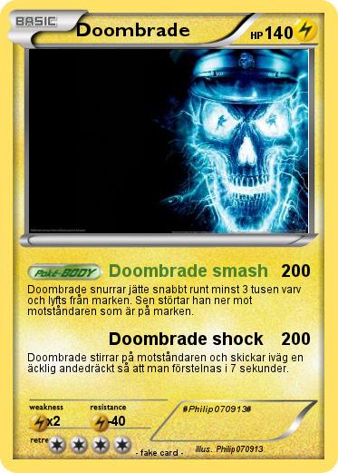 Pokemon Doombrade