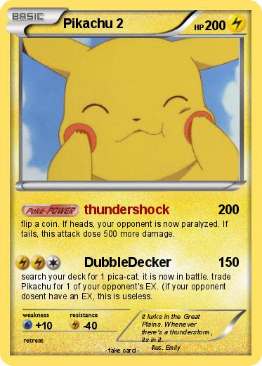 Pokemon Pikachu 2