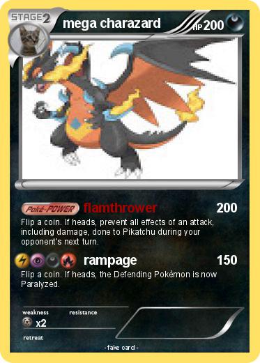 Pokemon mega charazard