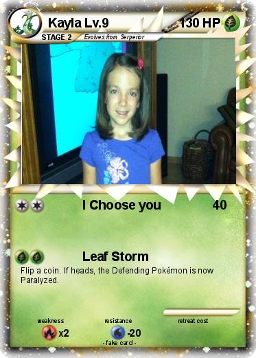 Pokemon Kayla Lv.9