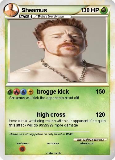Pokemon Sheamus