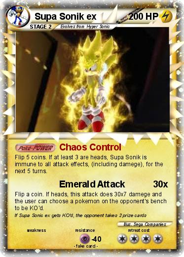 Pokemon Supa Sonik ex