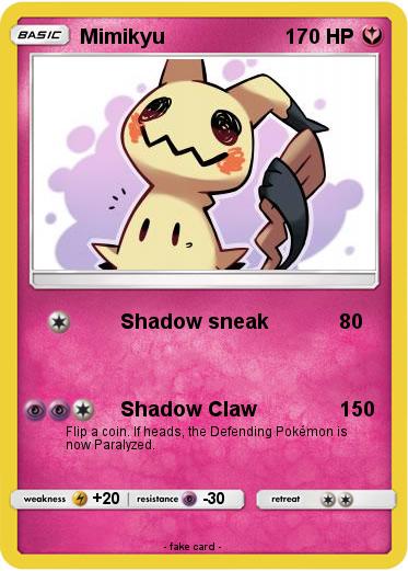 Pokemon Mimikyu