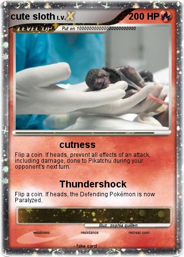 Pokemon cute sloth