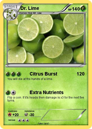 Pokemon Dr. Lime