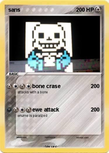 Pokemon sans