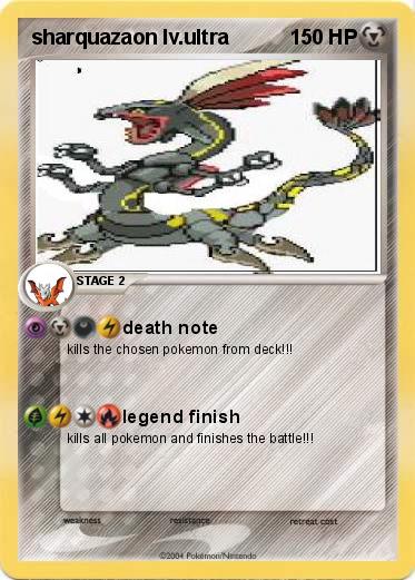 Pokemon sharquazaon lv.ultra