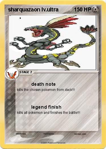 Pokemon sharquazaon lv.ultra