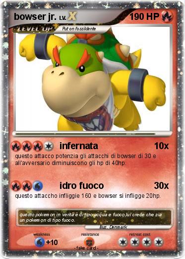 Pokemon bowser jr.