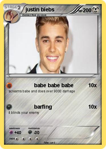 Pokemon justin biebs